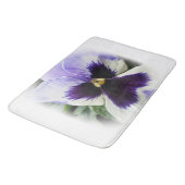 Tapis De Bain violet profond sur blanc (Angle)