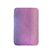 Tapis De Bain Violette Princesse rose triple Parties scintillant (Devant (Vertical))
