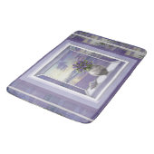 Tapis De Bain violettes dans un bocal de lune (Angle)
