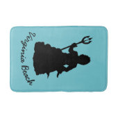 Tapis De Bain Virginia Beach, VA Statue Neptune Océan Nautique (Devant)