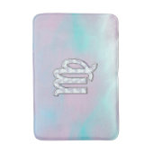 Tapis De Bain Virgo Sign on Pastels Mère de Pearl Style Imprimer (Devant (Vertical))