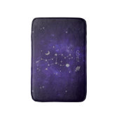 Tapis De Bain Virus pourpre zodiaque | Horoscope d'astrologie co (Devant (Vertical))