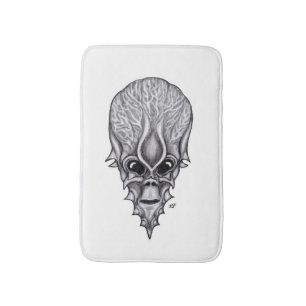 Tapis De Bain Visage Alien, Reconstruction faciale du crâne afri