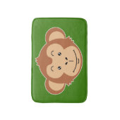 Tapis De Bain Visage de singe (Devant (Vertical))