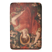 Tapis De Bain Vision de Fiammetta (par Dante Gabriel Rossetti) (devant Vertical)