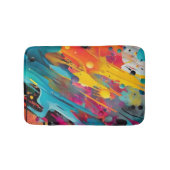 Tapis De Bain Vivid Chaos Splash Graffiti (Devant)