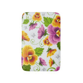 Tapis De Bain Vivid fleurs de pansement (Devant (Vertical))