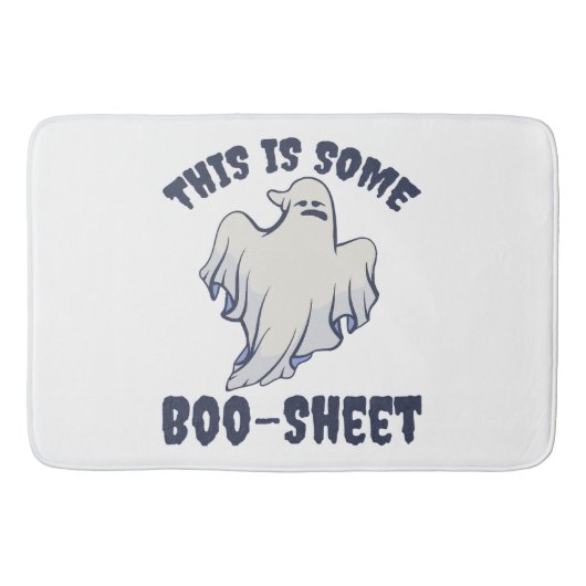 Tapis De Bain Voici un Boo Sheet Sassy Ghost (Devant)
