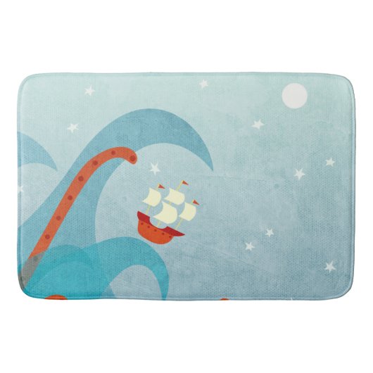 Tapis De Bain Voile Sea Monster (Devant)