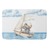 Tapis De Bain Voilier Teddy Bear (Devant)