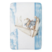 Tapis De Bain Voilier Teddy Bear (devant Vertical)
