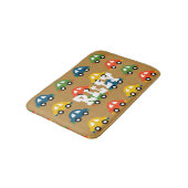 Tapis De Bain Voitures Brown tapis de salle de bain (Angle)