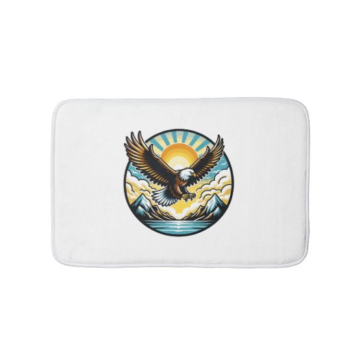 Tapis De Bain vol d'aigle (Devant)