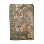 Tapis De Bain Vol de Charles le Téméraire à cheval (Devant (Vertical))
