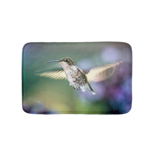 Tapis De Bain Vol de colibri (Devant)