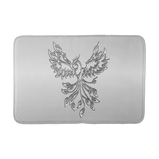 Tapis De Bain Vol d'un argent de Phoenix (Devant)