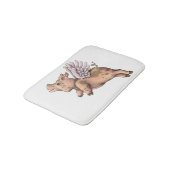 Tapis De Bain Voler des porcs (Angle)