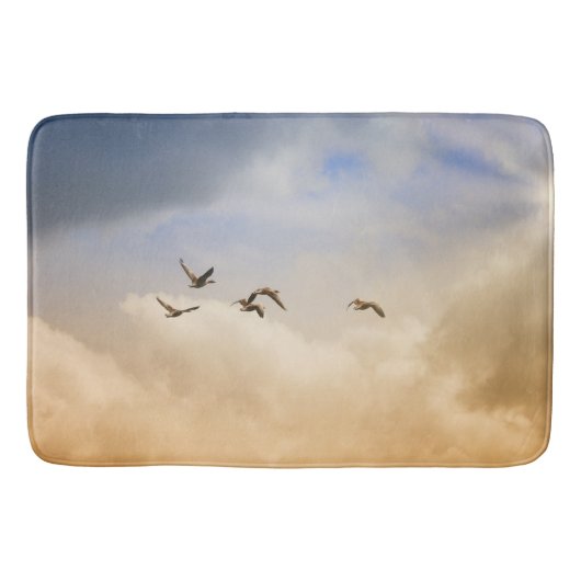 Tapis De Bain Vols d'oiseaux (Devant)
