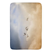 Tapis De Bain Vols d'oiseaux (devant Vertical)
