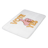 Tapis De Bain Votez oui (Angle)