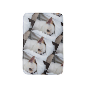 Tapis De Bain Votre chiot chien de compagnie photo personnalisée