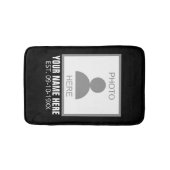 Tapis De Bain Votre photo ici Nom et âge (Devant)