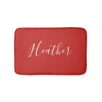 Votre script blanc personnalisé en rouge