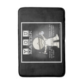 TAPIS DE BAIN VOUS COMPTEZ (Devant (Vertical))