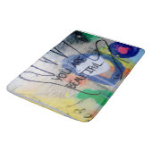 Tapis De Bain Vous Êtes De Beaux Graffitis (Angle)