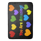 Tapis De Bain Vous Êtes Extraordinaire Rainbow Text (devant Vertical)