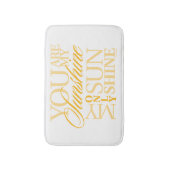 Tapis De Bain Vous êtes mon bain de soleil (Devant (Vertical))