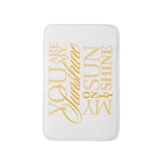 Tapis De Bain Vous êtes mon bain de soleil (Devant (Vertical))