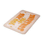 Tapis De Bain Vous êtes mon Sunshine Super Graphisme (Angle)