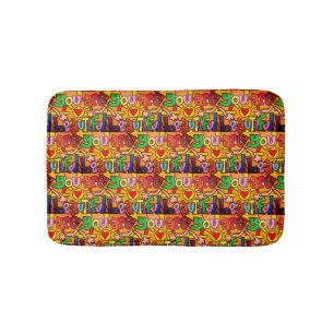 Tapis De Bain Vous êtes un beau bath Mat de Tamara Diaz Art