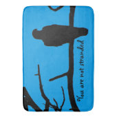 Tapis De Bain Vous N'Êtes Pas Un Mat De Bain Embrasé (devant Vertical)