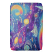 Tapis De Bain Voyage cosmique (devant Vertical)