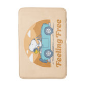 Tapis De Bain Voyage sur route | Arachides se sentent libres (Devant (Vertical))