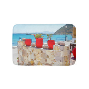 Tapis De Bain Vue sur la mer