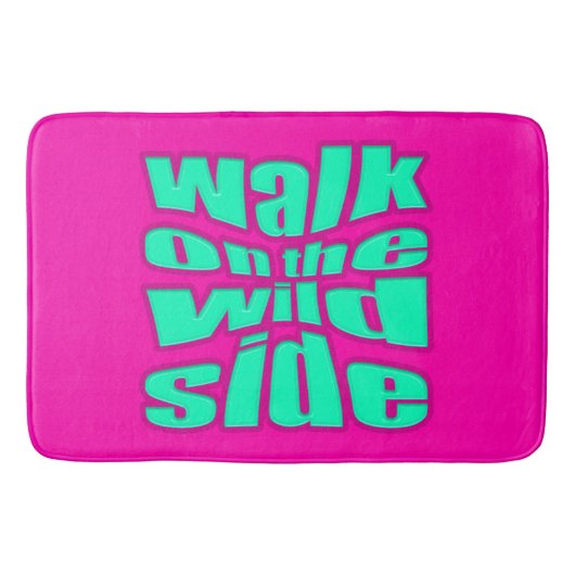 Tapis De Bain walk on the wild side (Devant)