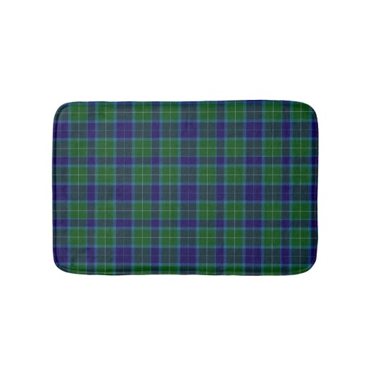 Tapis De Bain Wallace Clan Plaid Bath Mat (Devant)
