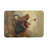 Tapis De Bain Walther et Hildegund fuient avec leur cheval (Devant)