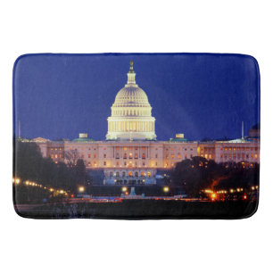 Tapis De Bain Washington DC Capitol américain à Dusk