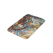 Tapis De Bain Wassily Kandinsky - Composition Cinq Art Abstrait (Angle)