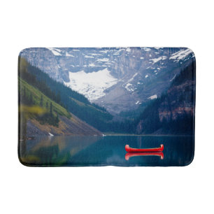 Tapis De Bain Water Lake Louise Canadian Rocky Mountains