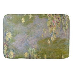 Tapis De Bain Water Lilies by Claude Monet