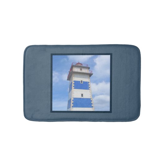 Tapis De Bain Watercolor lighthouse (Devant)