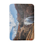 Tapis De Bain Waterfalls | Fitz Roy Mountain, Argentina (Devant (Vertical))