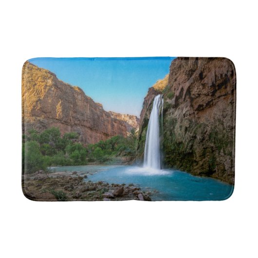 Tapis De Bain Waterfalls | Havasu Falls at Sunset (Devant)