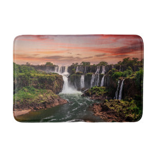 Tapis De Bain Waterfalls Iguacu National Park