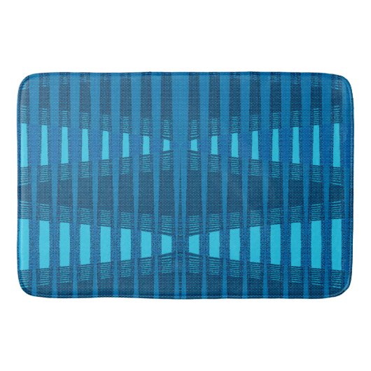 Tapis De Bain Wavy Blues 2 (Devant)